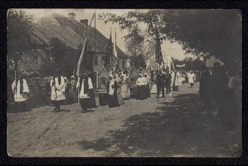 A postcard - the Most Holy Body and Blood of Christ celebration - 1912